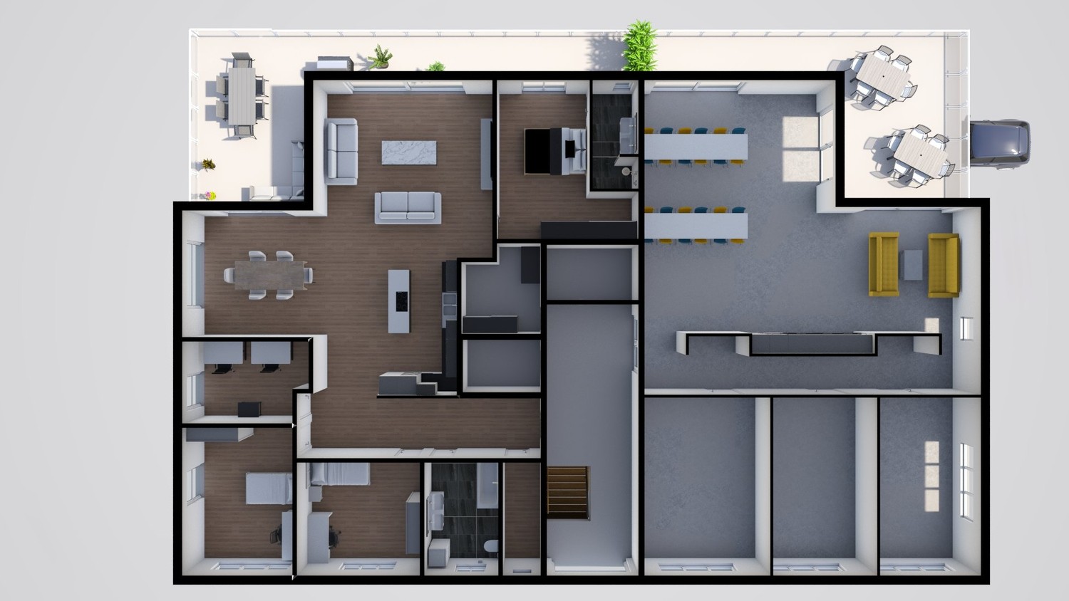 167m² office, Foto 5 von 5