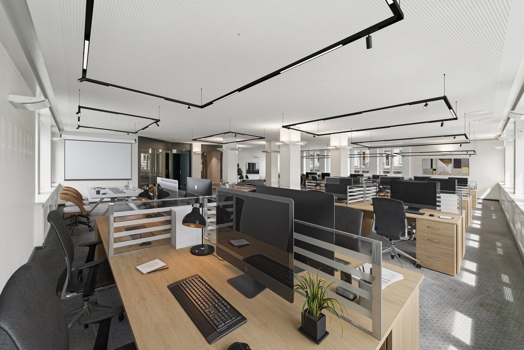 450m² office