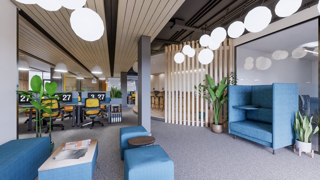 620m² Büro