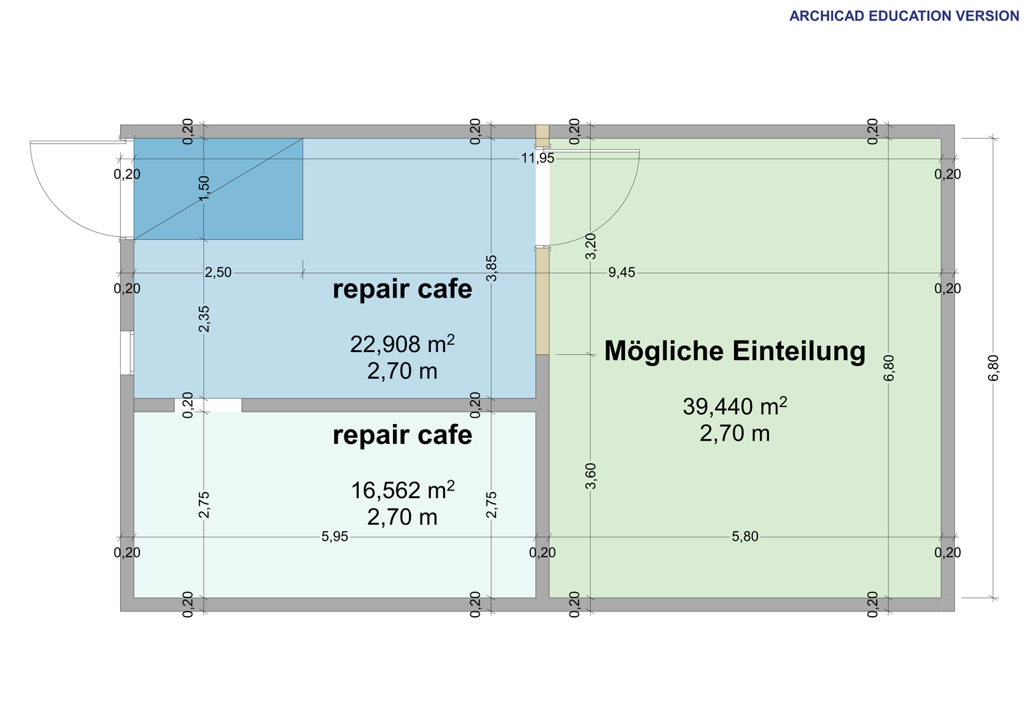 40-40m² commercial, Foto 1 von 3