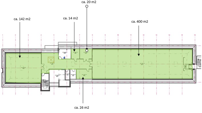 Bureaux de 588m²
