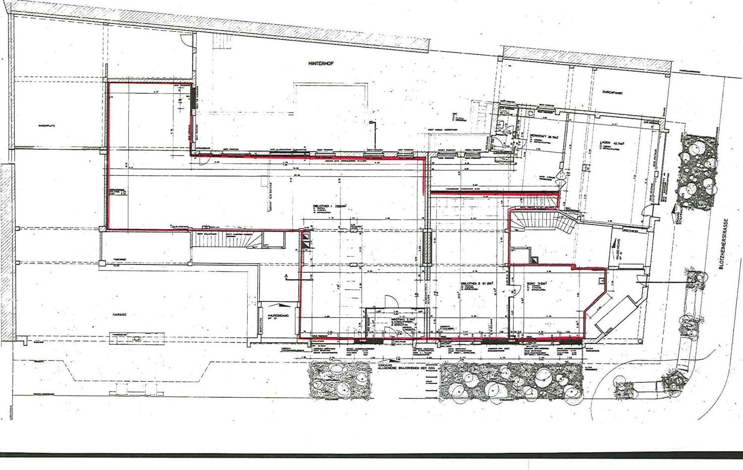 277m² shop