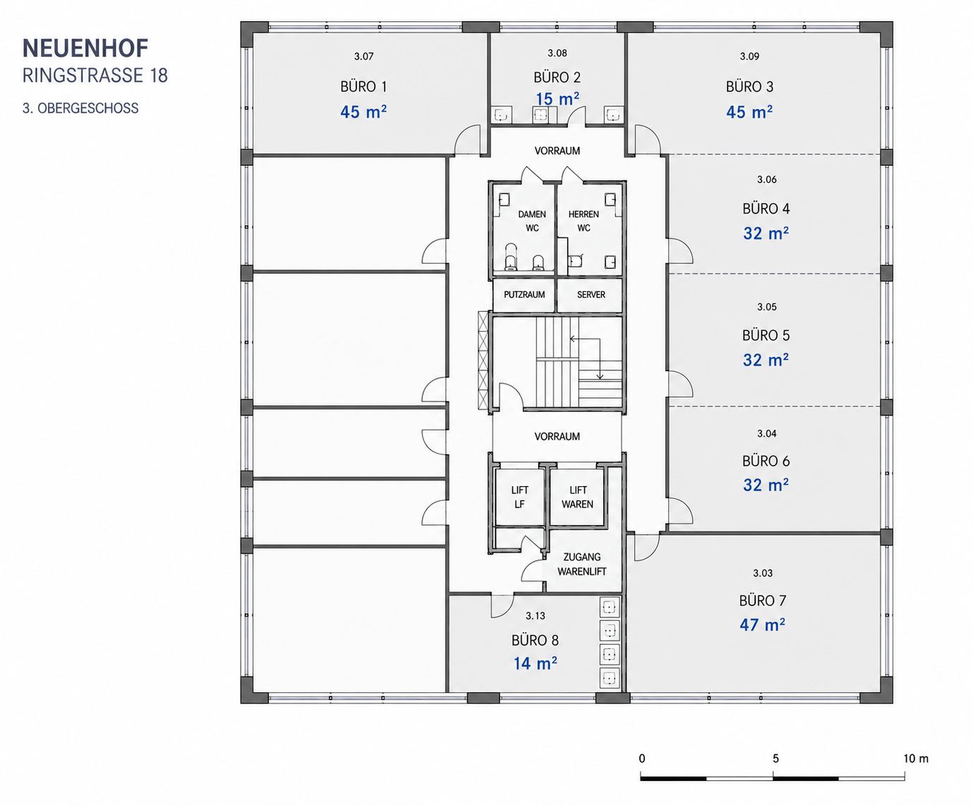 32m² commercial