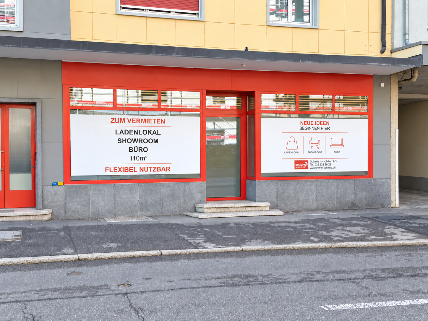 95m² commercial
