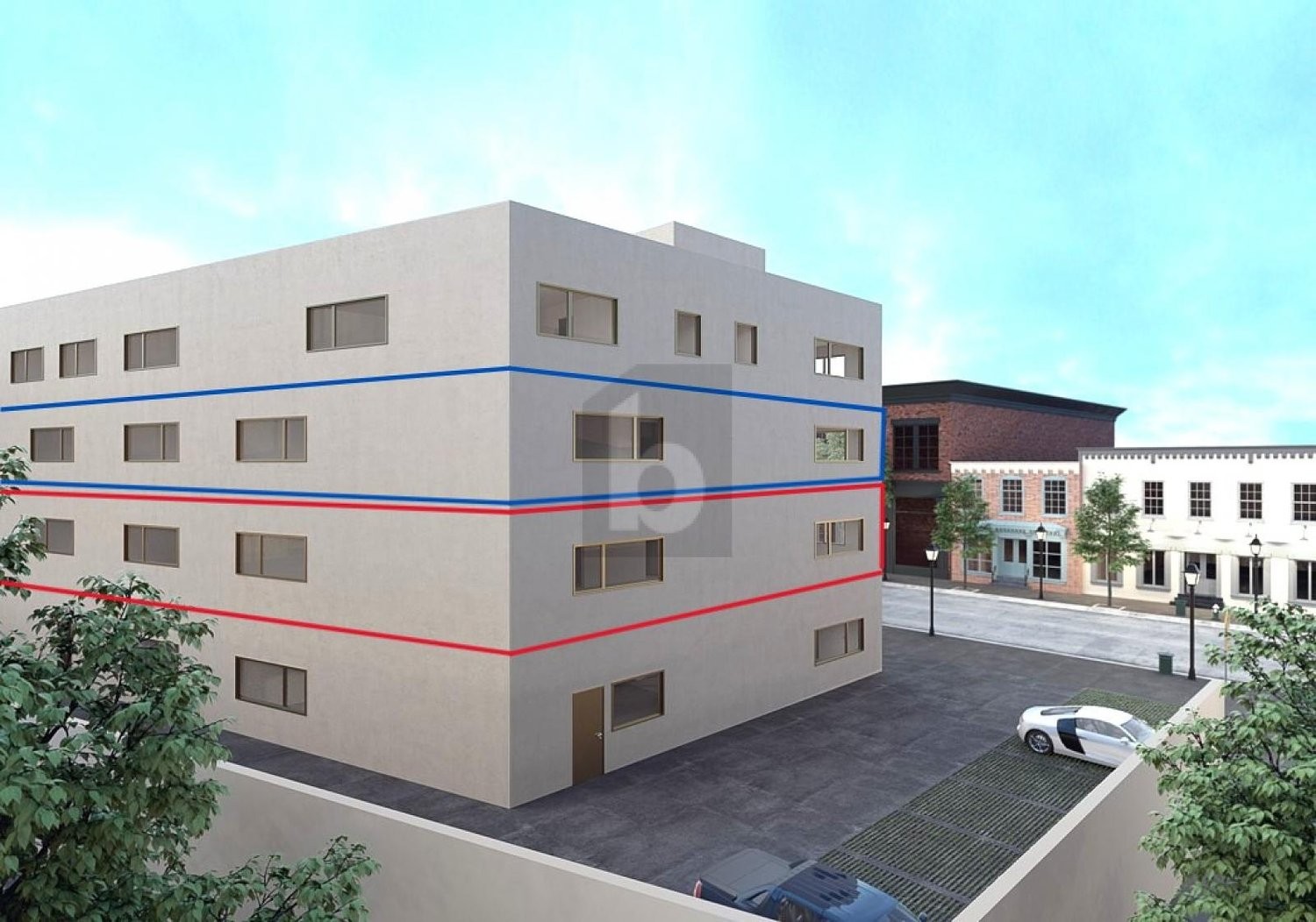 456m² industrial object