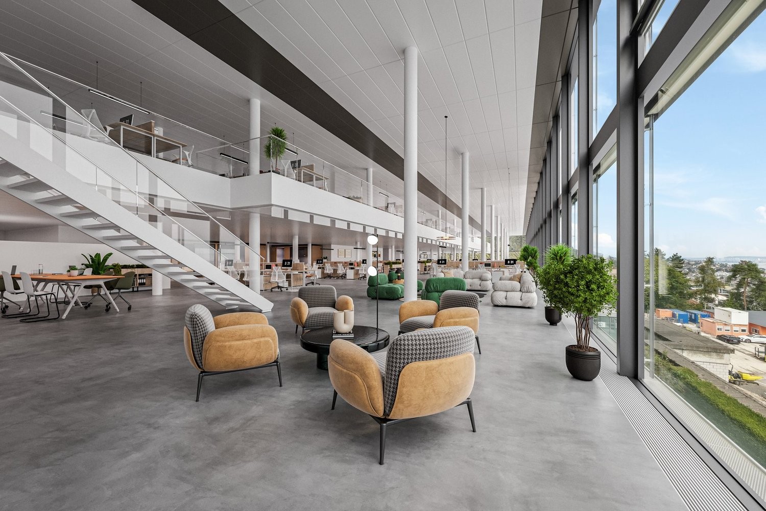 750m² Büro