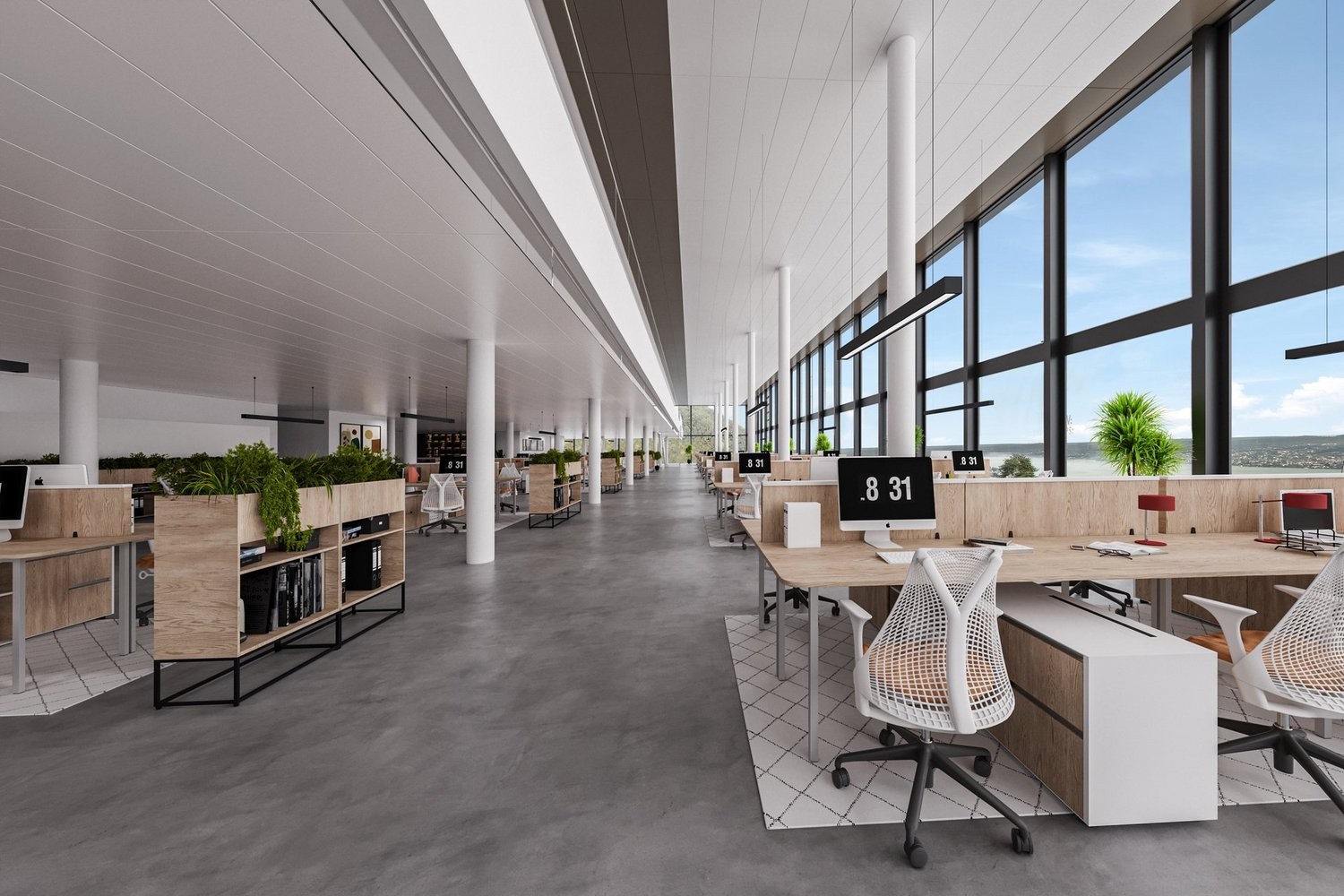 750m² Büro
