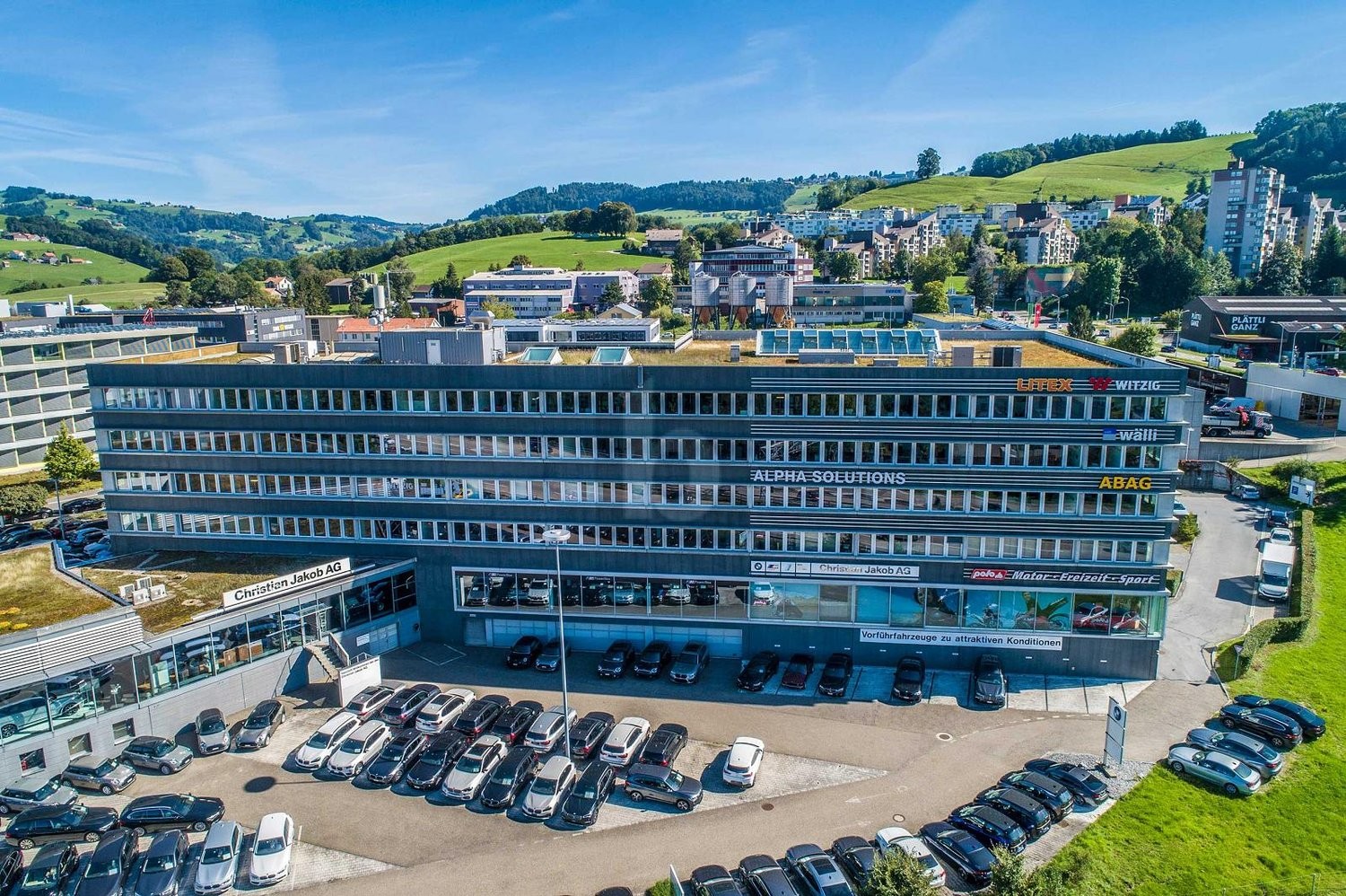 1835m² industrial object