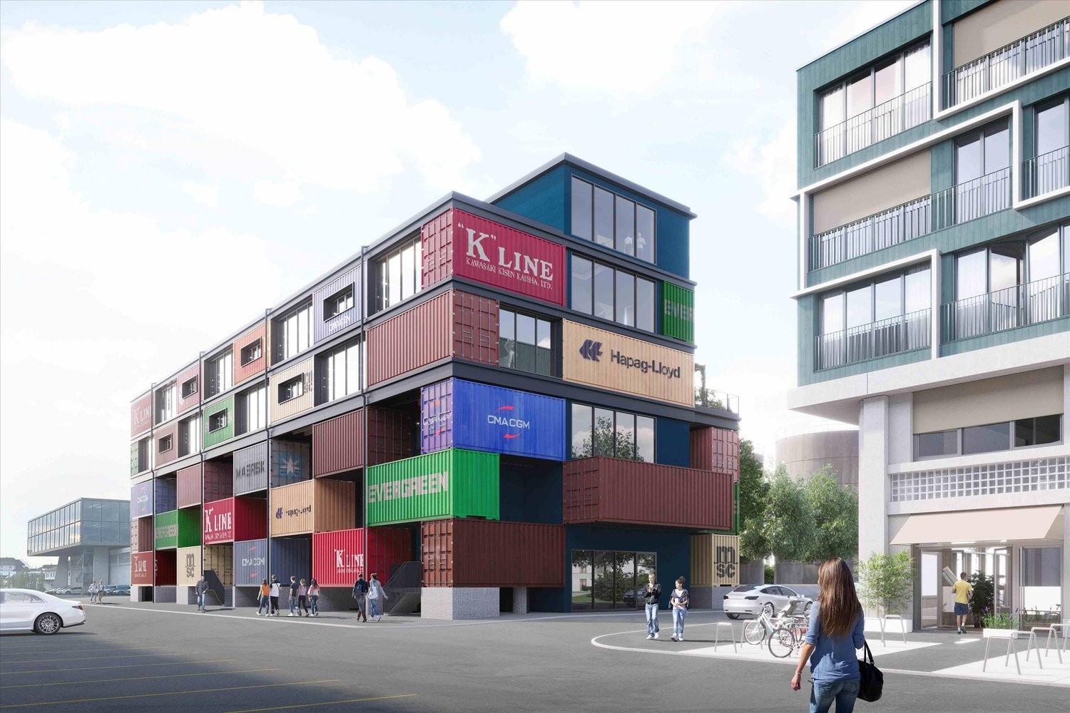 300m² office