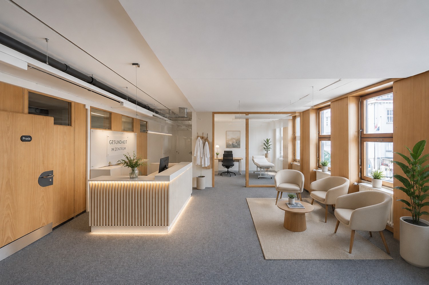 100m² commercial