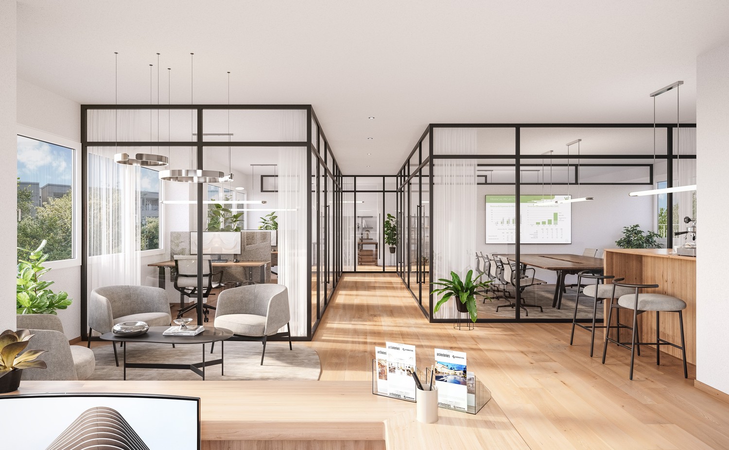147m² office