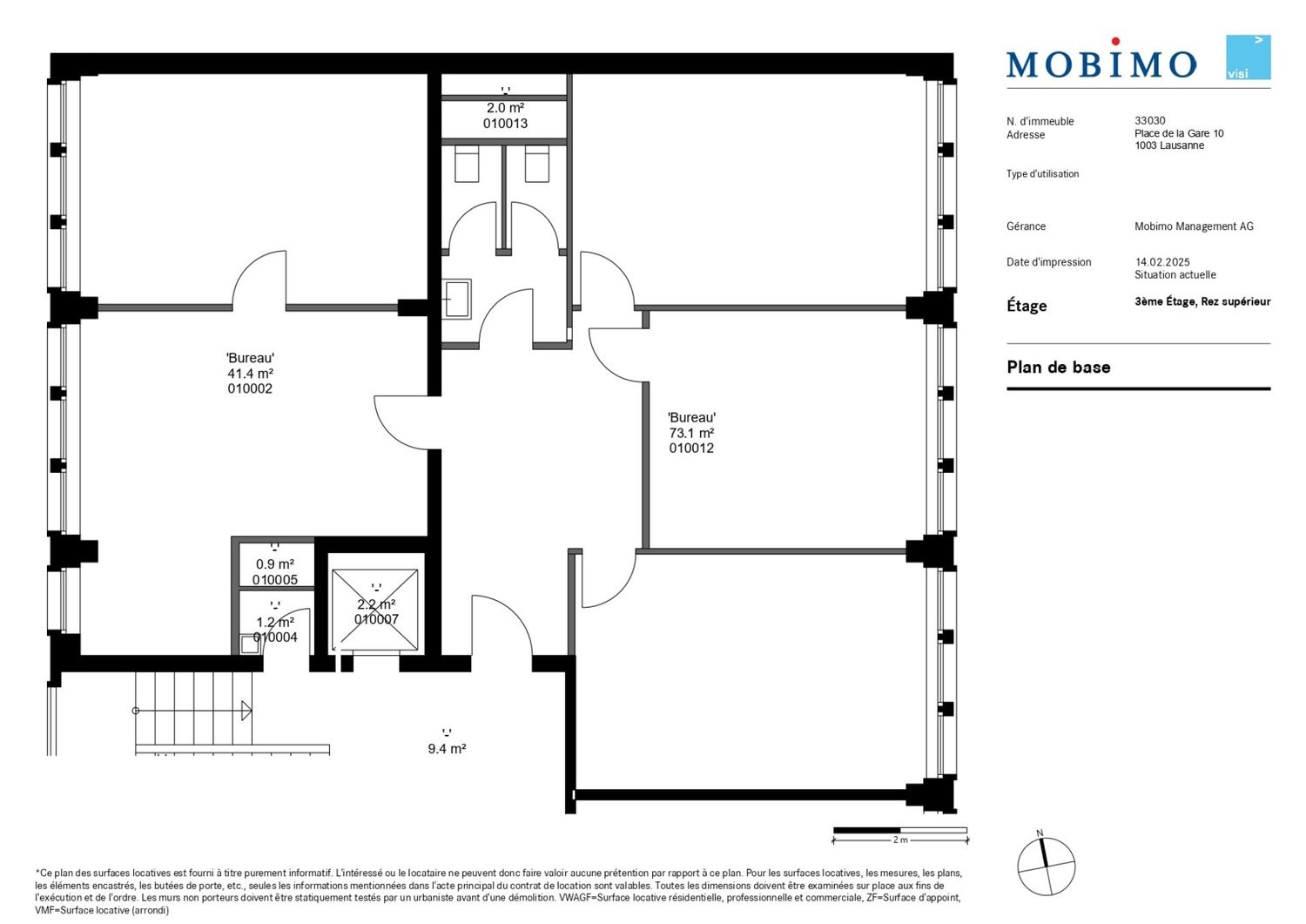 116m² Büro