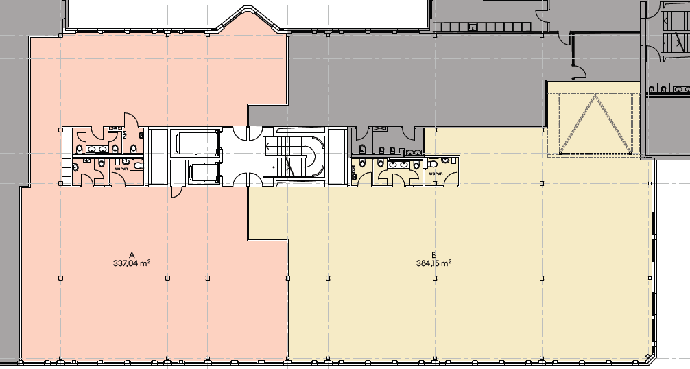 350m² Büro
