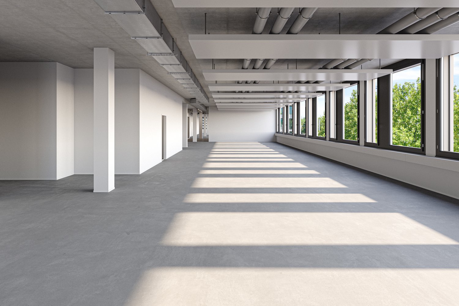 650m² office