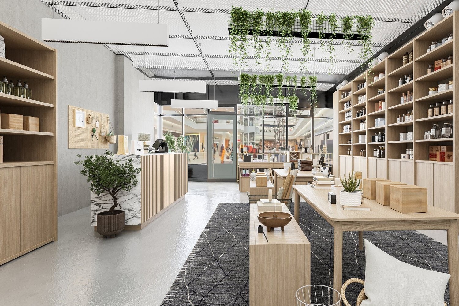 110m² negozio