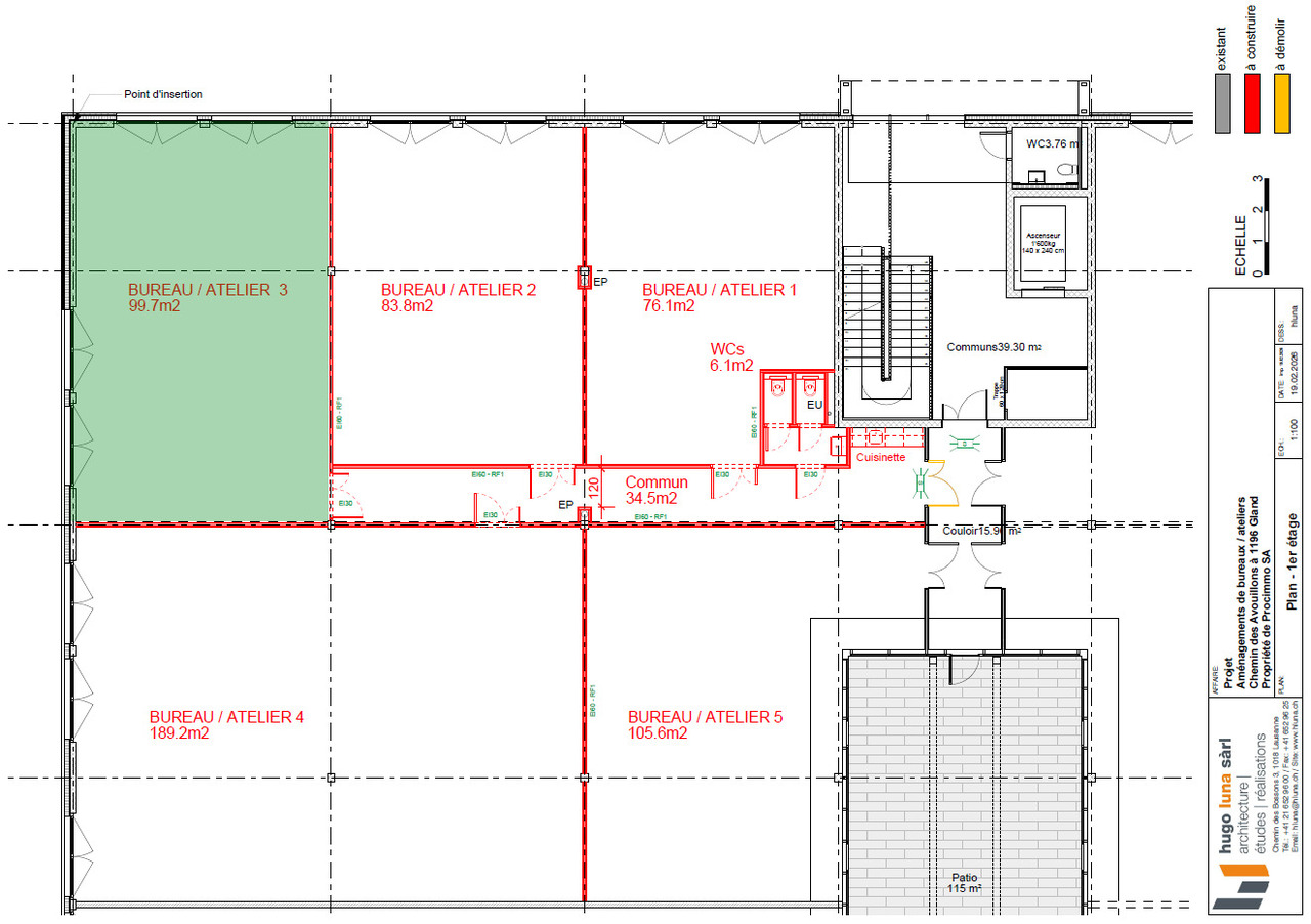99m² Atelier, Foto 10 von 10
