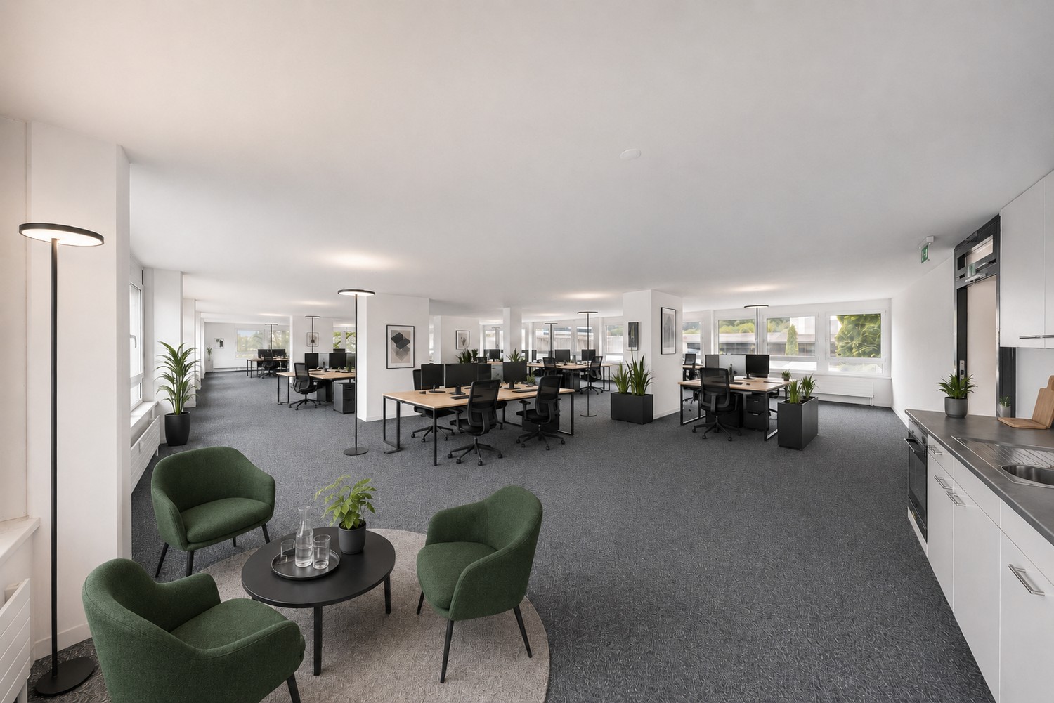 235m² office