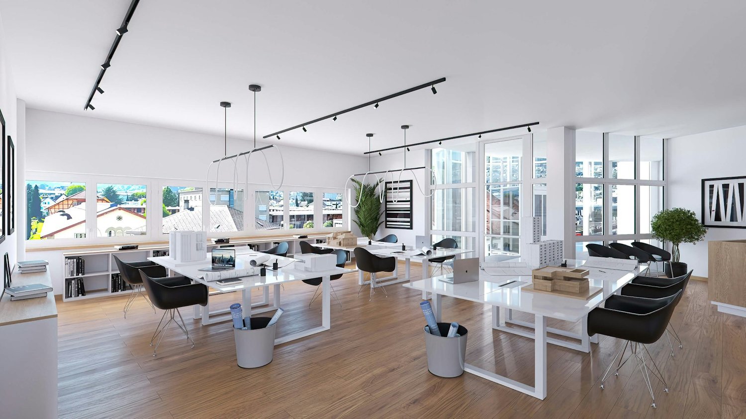 242m² office