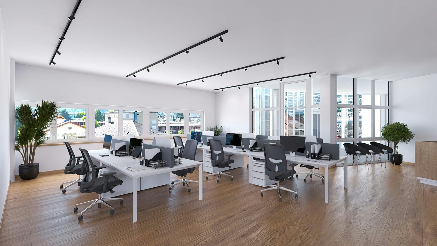 242m² office