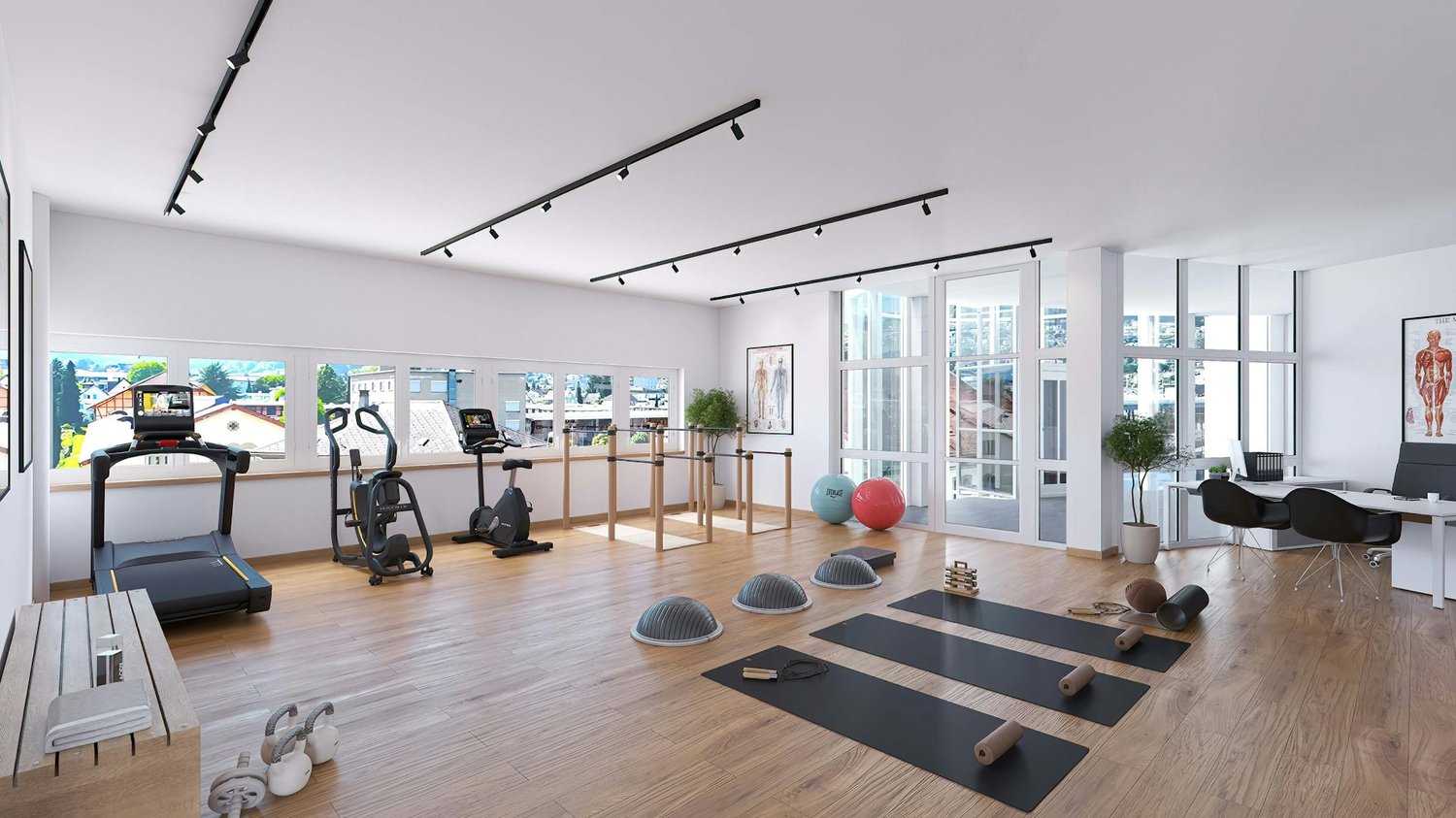 242m² office