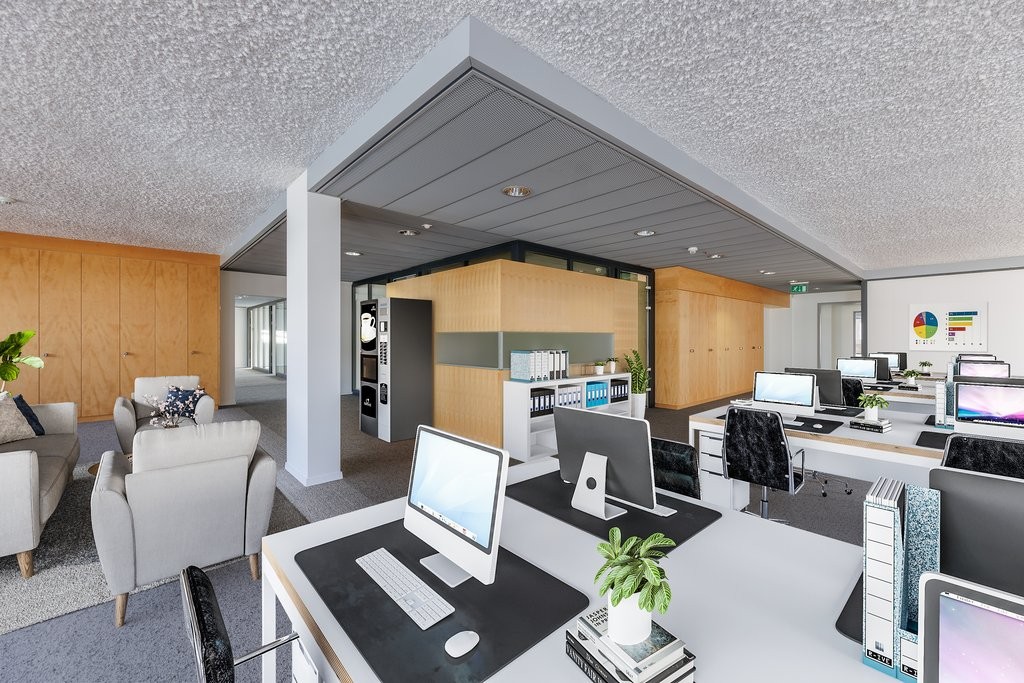 3377m² office