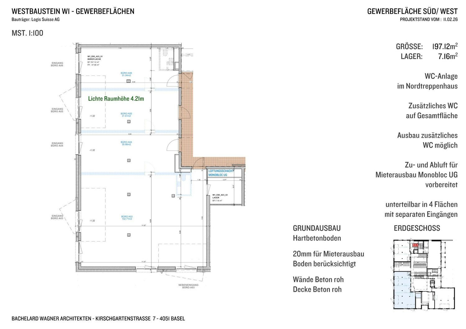 117m² commercial