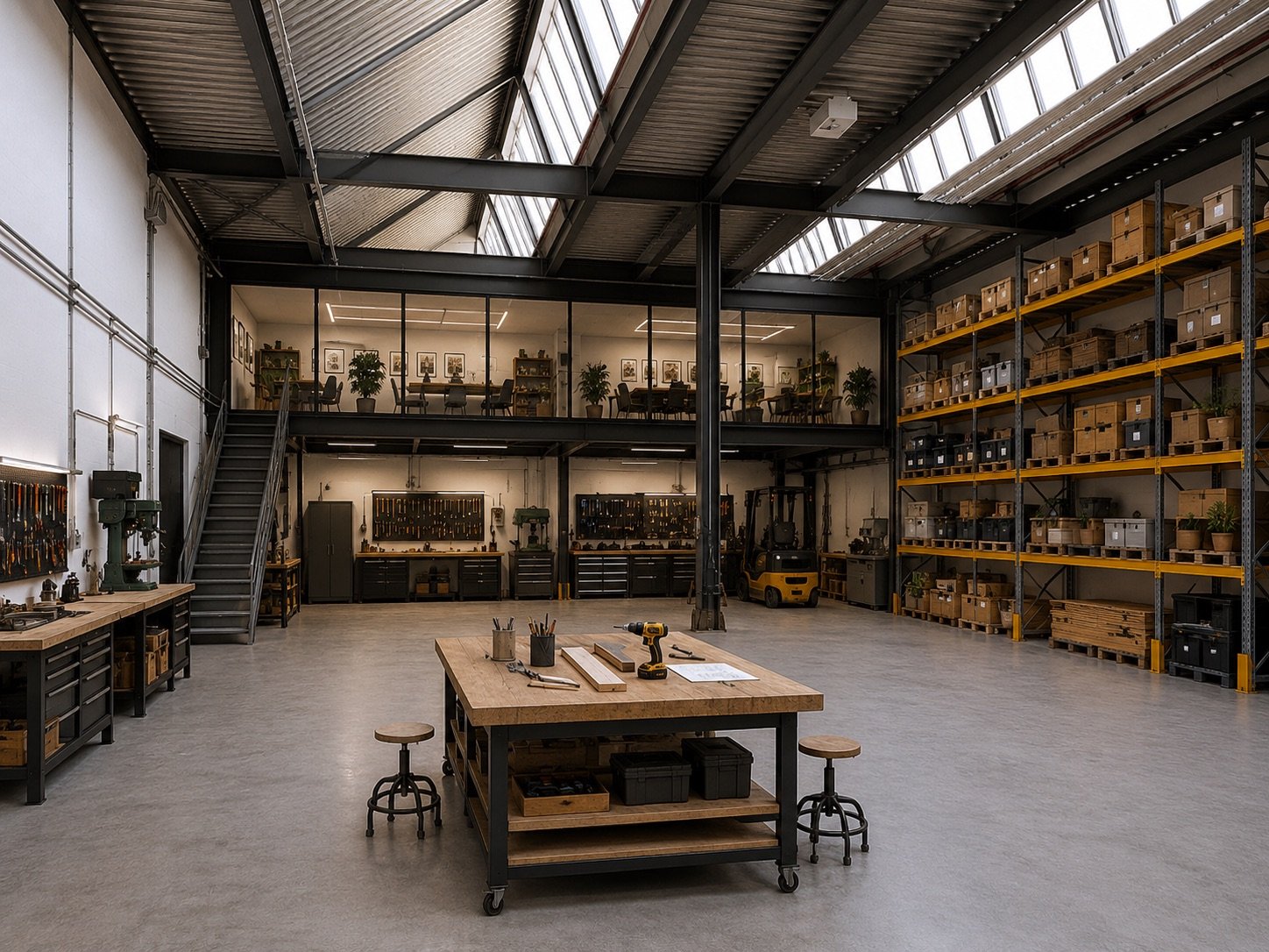 460m² industrial object