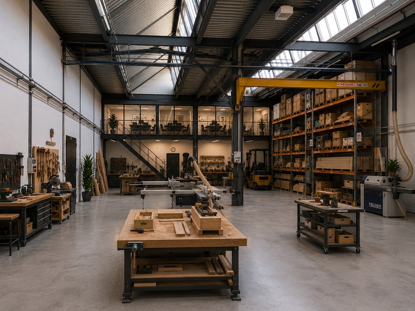 460m² industrial object