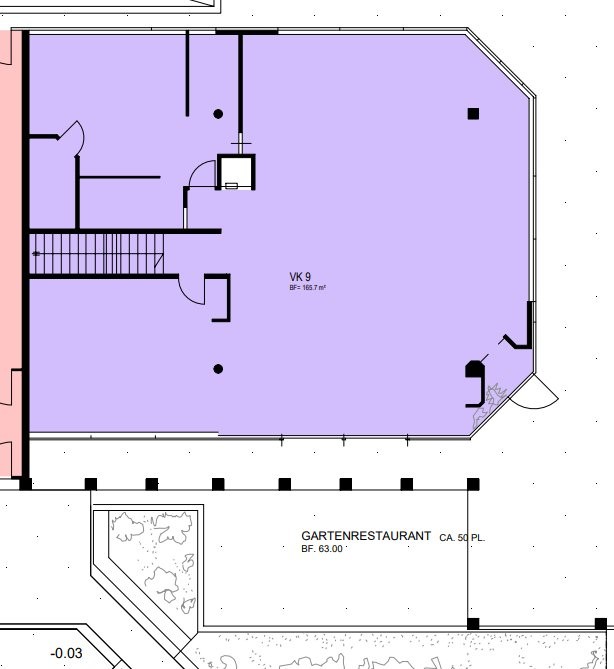 154m² commercial