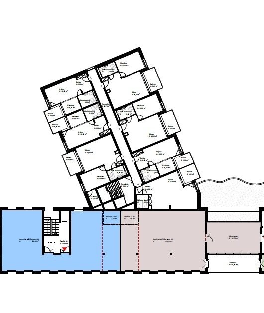 390m² Büro