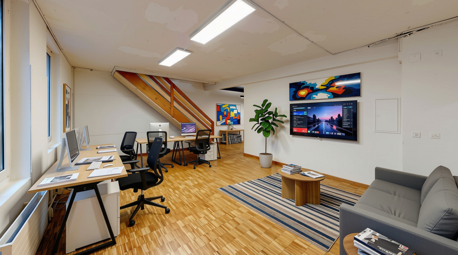 138m² office