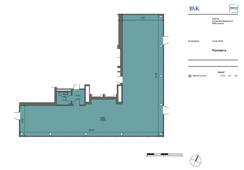179m² Ladenfläche
