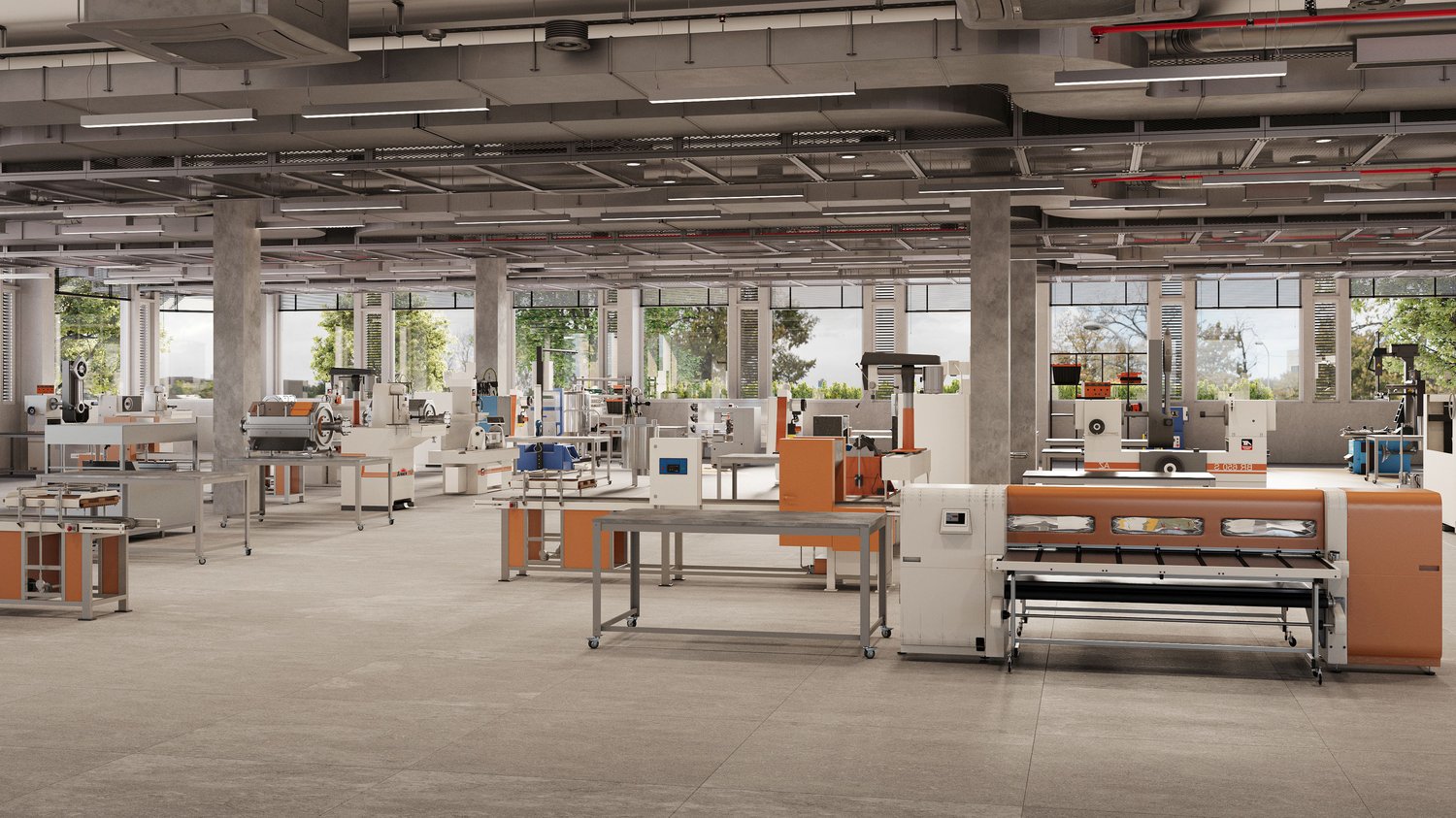400m² office