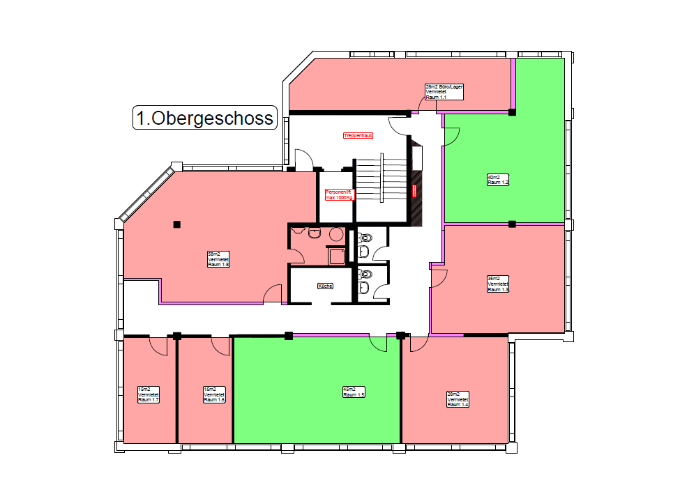 40m² ufficio