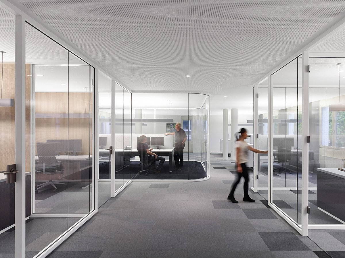 1600m² office