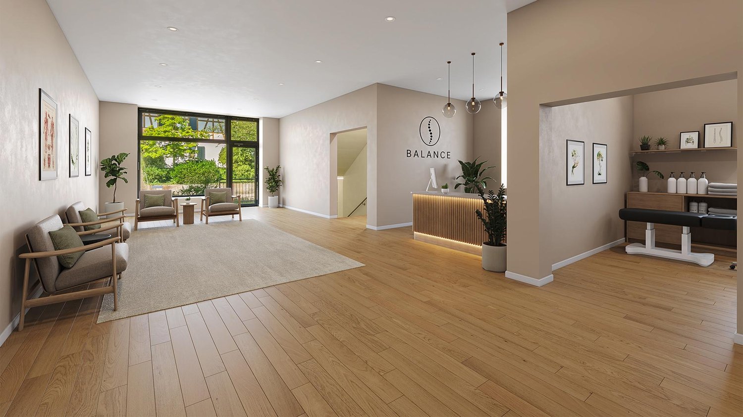104m² office