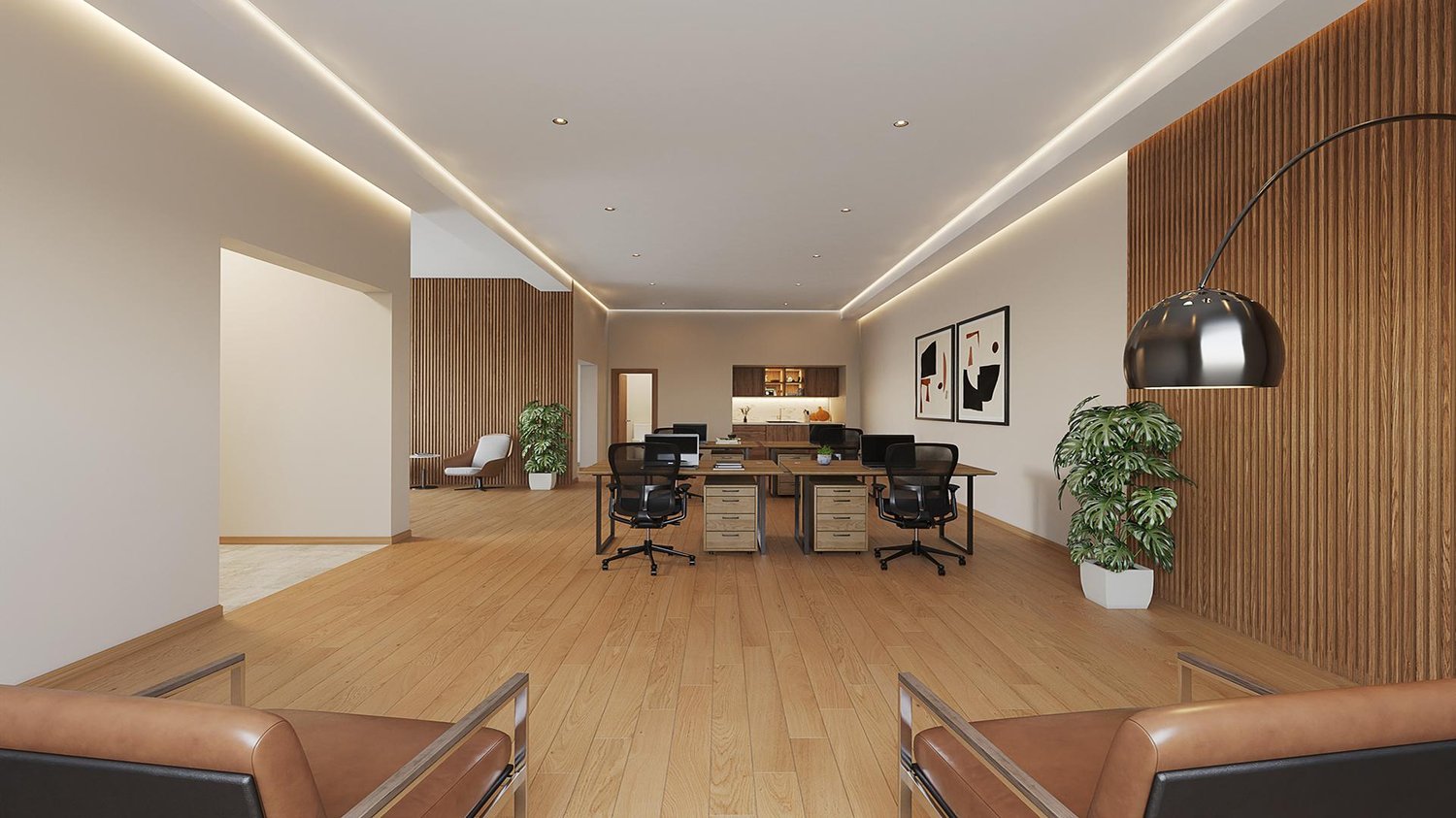 104m² office
