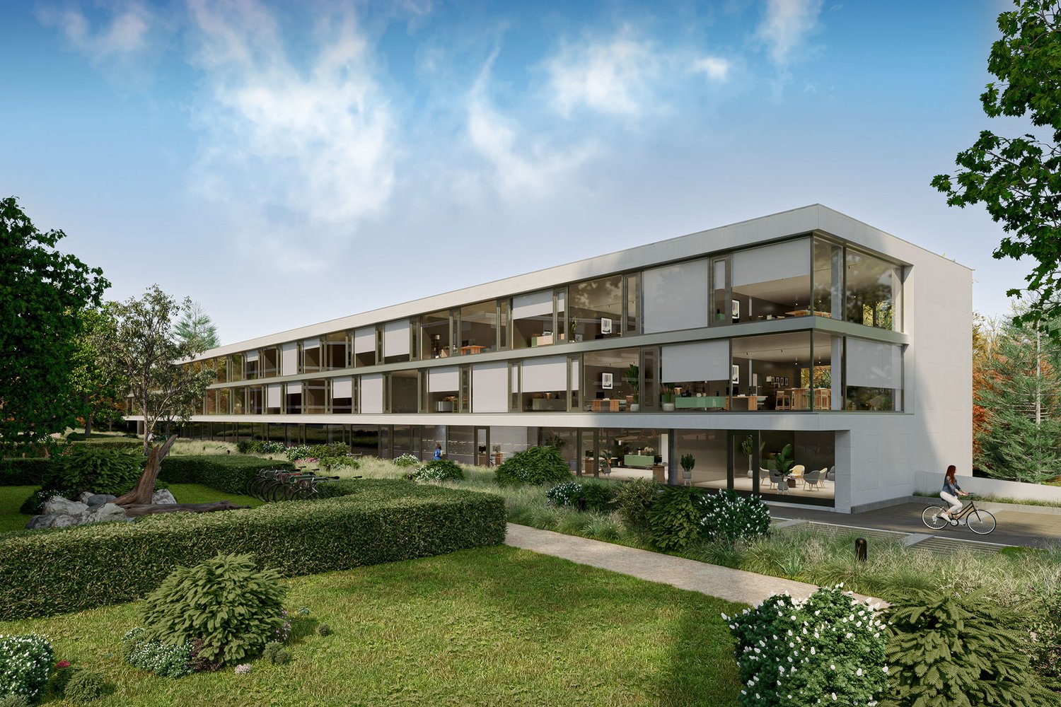 70m² office