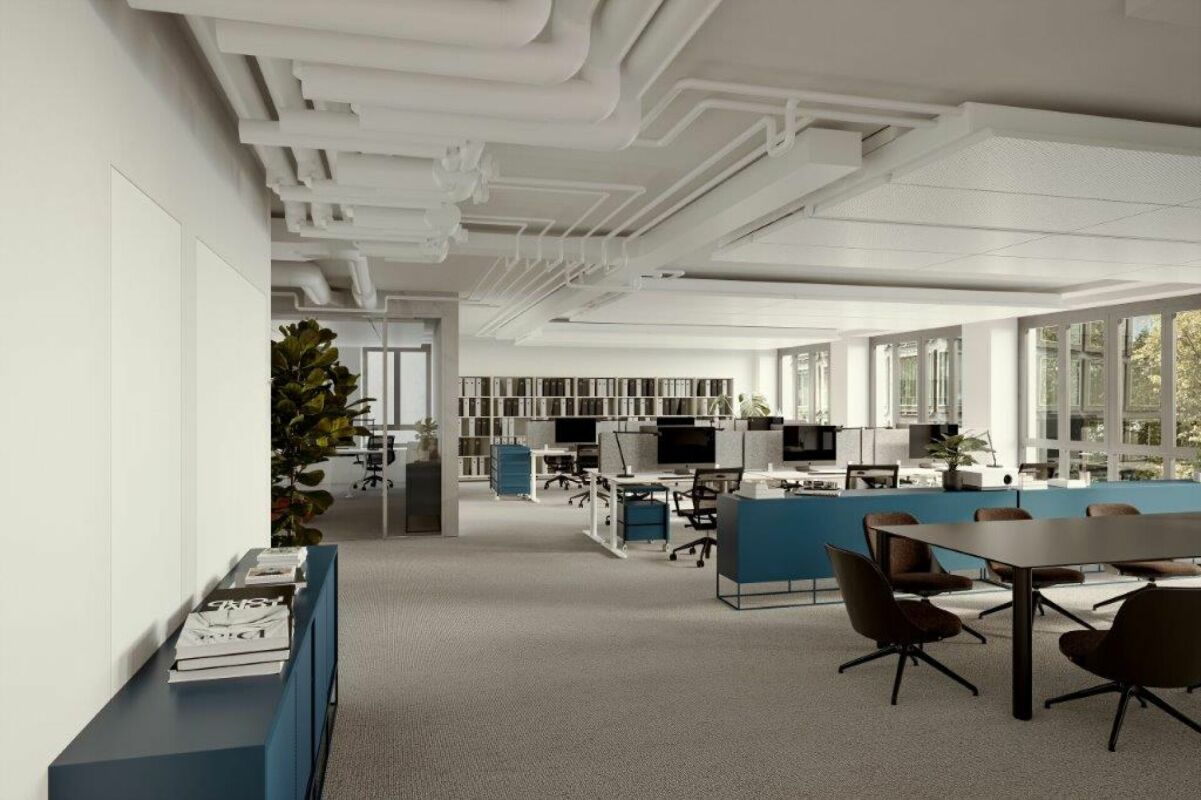 250m² office