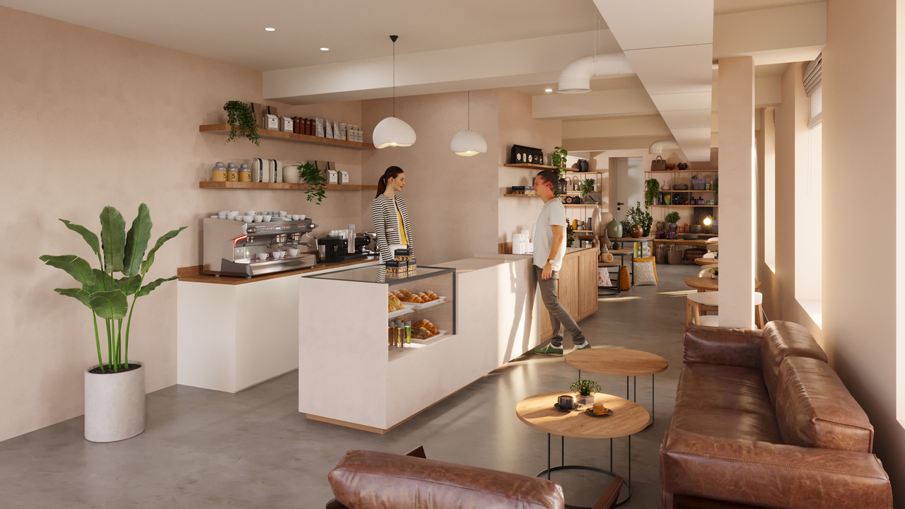 85m² shop