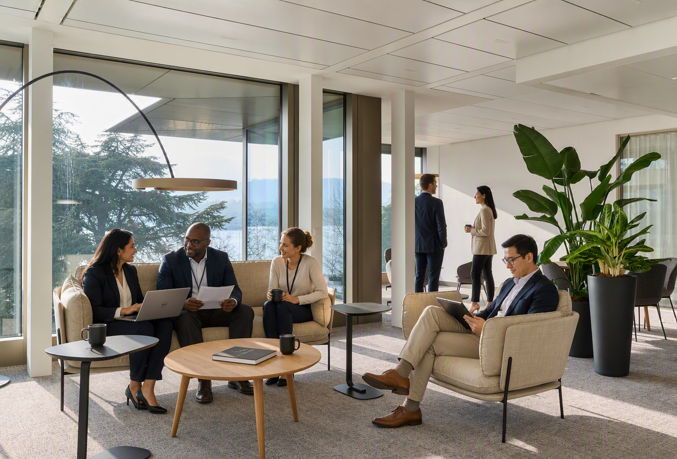 1451m² office