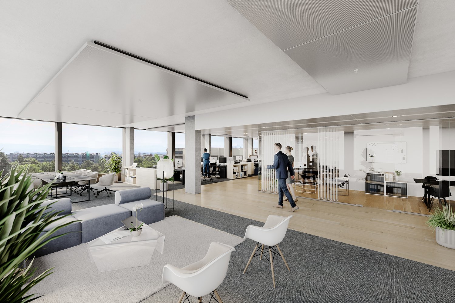 1250m² Büro