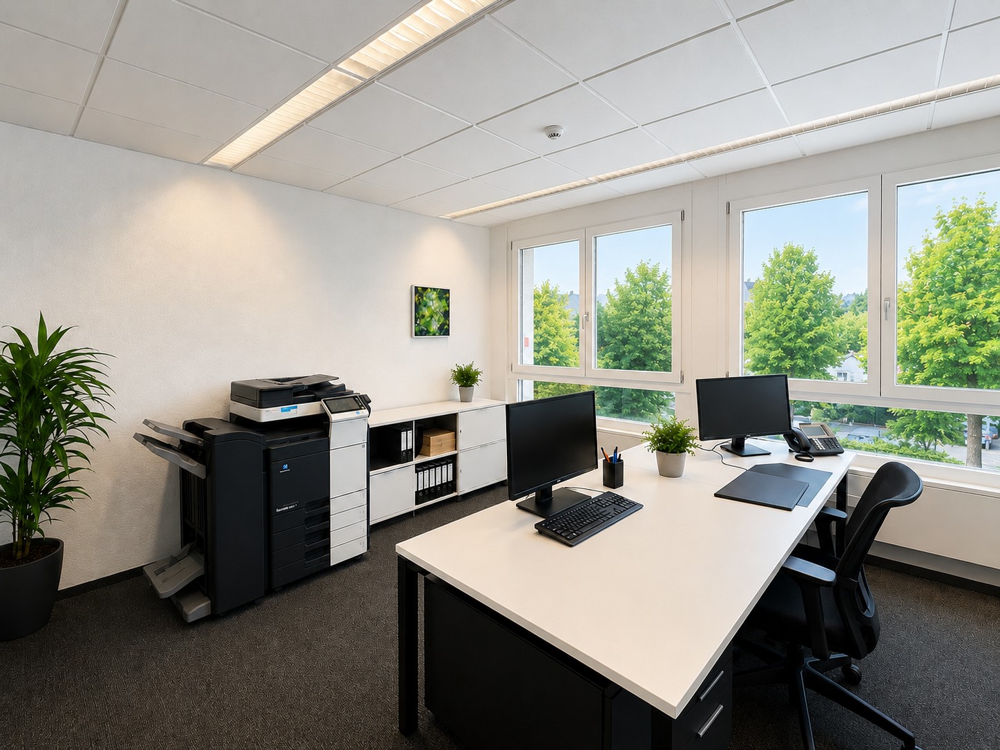 96m² office