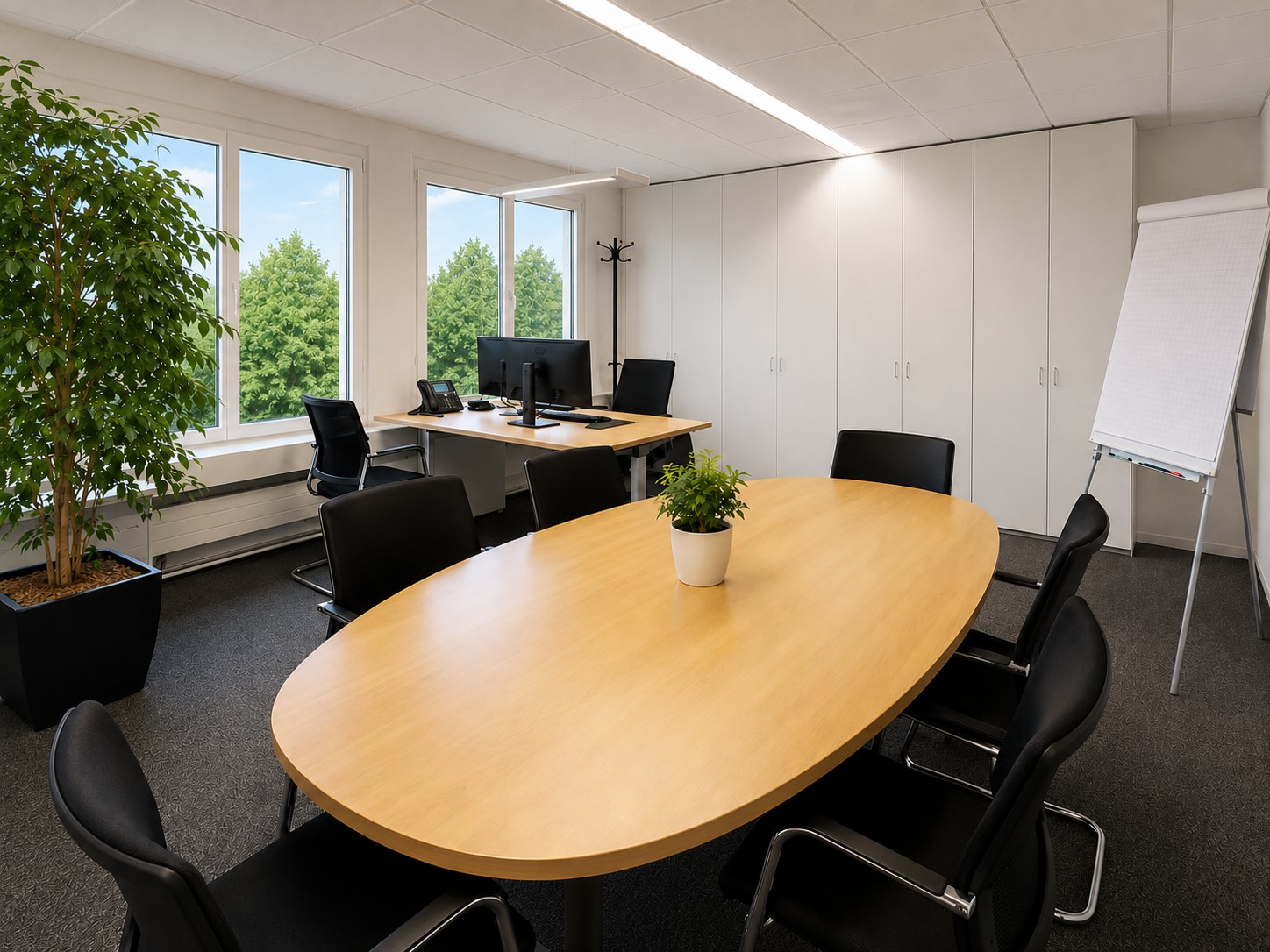 96m² office