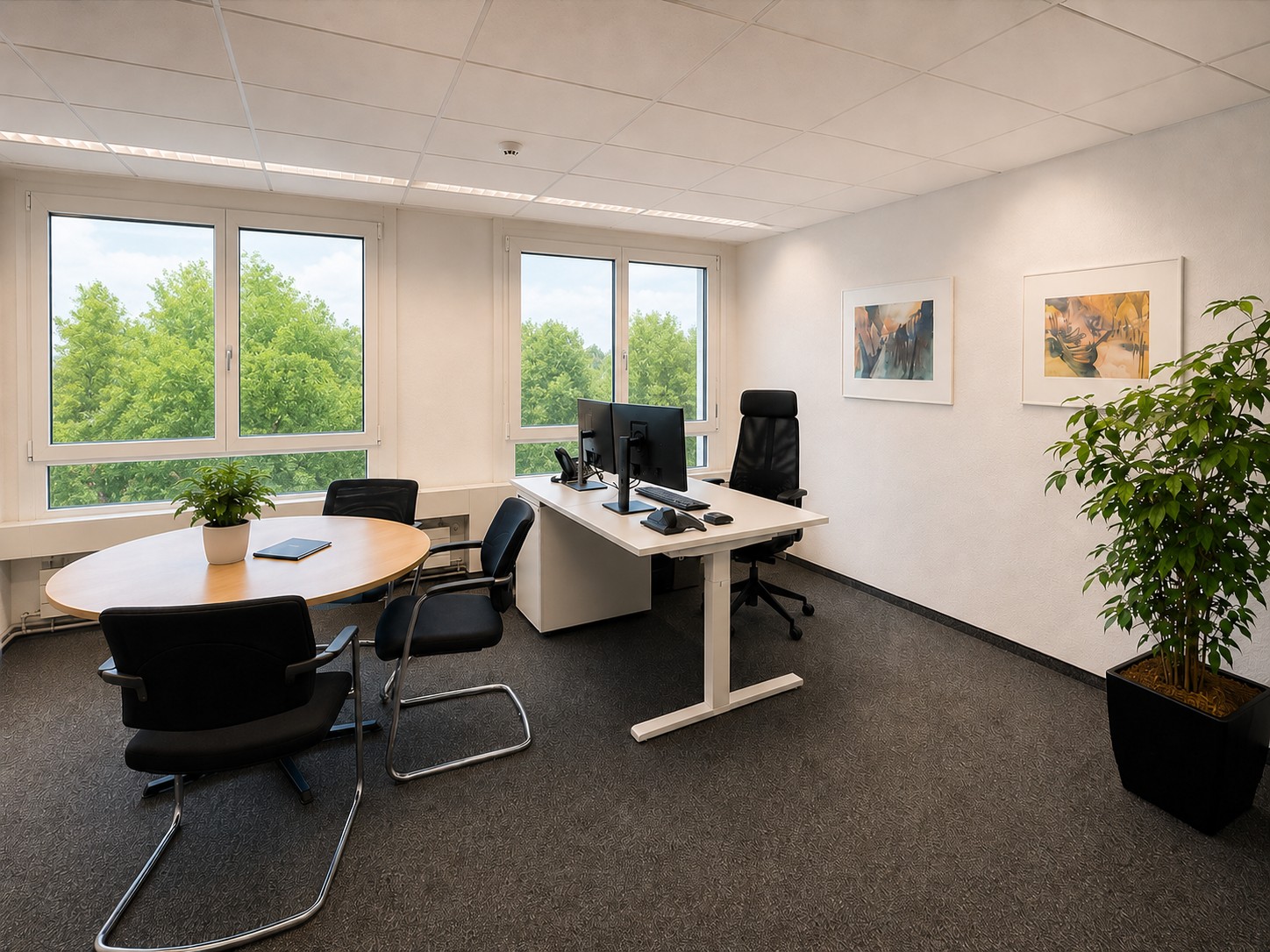 96m² office