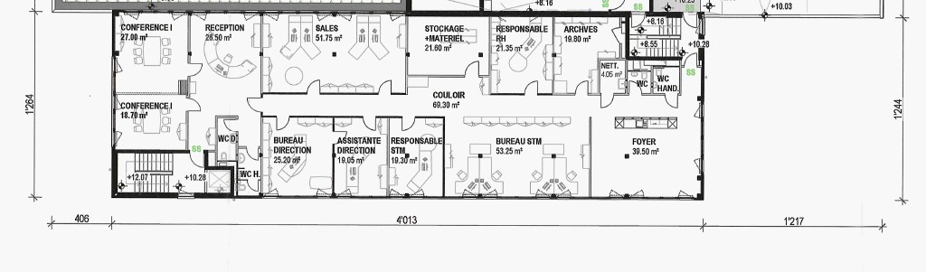 230m² office, photo 5 sur 7
