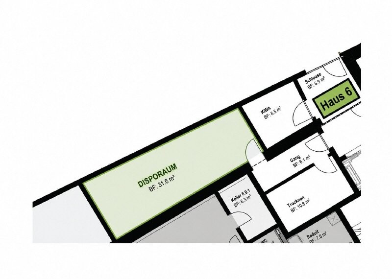 31m² storage room