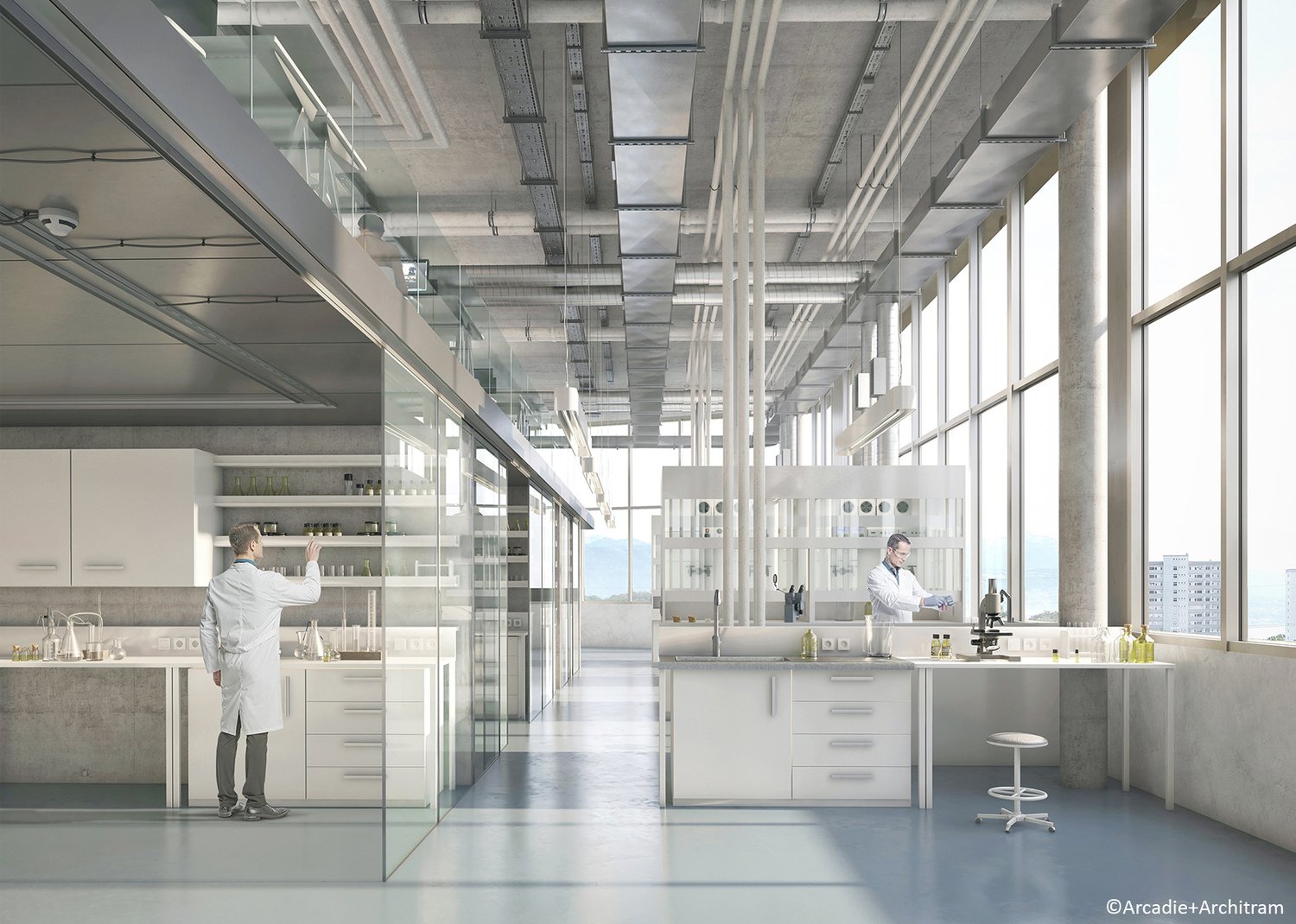 3000m² Büro