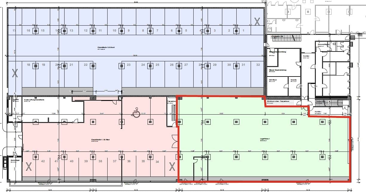 670m² industrial object