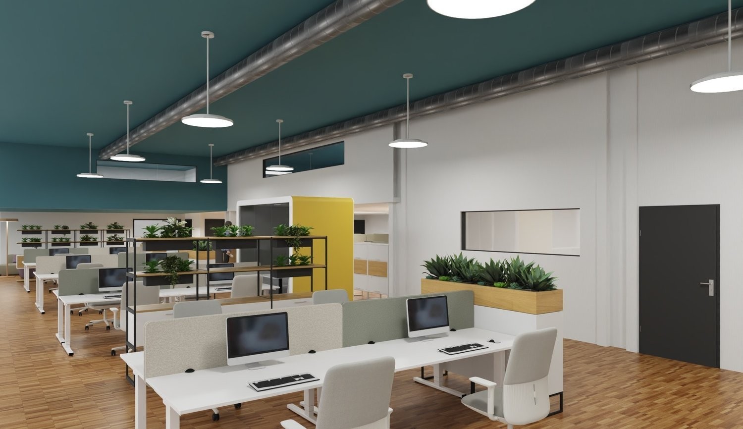 390-1890m² office, Foto 1 von 3
